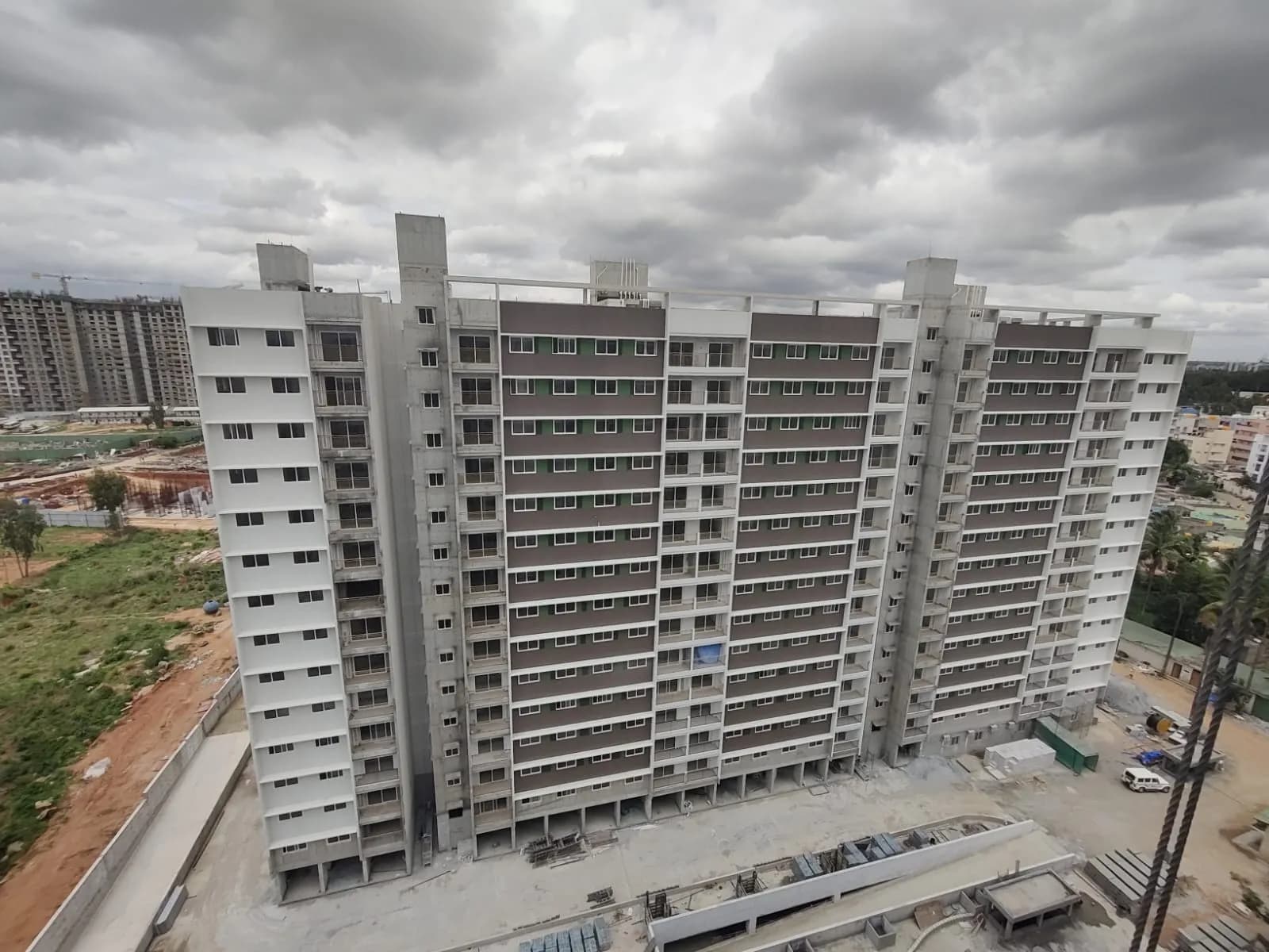 Adarsh Parkland Phase 1: Site photo filed with Karnataka RERA