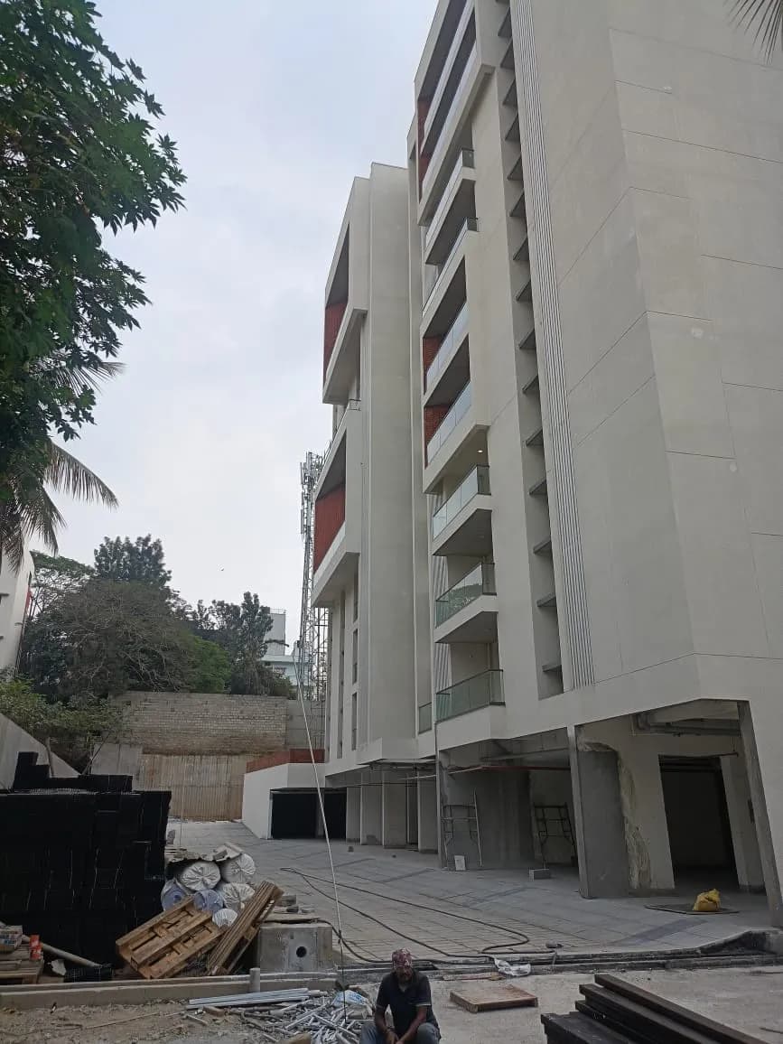 Architha Aarna: Site photo filed with Karnataka RERA