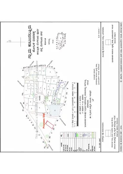 SLV Castlemine: Village Map Demarcation Castlemine (filed with Karnataka RERA)