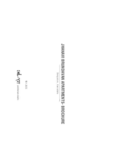 Jahnavi Brindavan: Brochure, page 1 (filed with Karnataka RERA)
