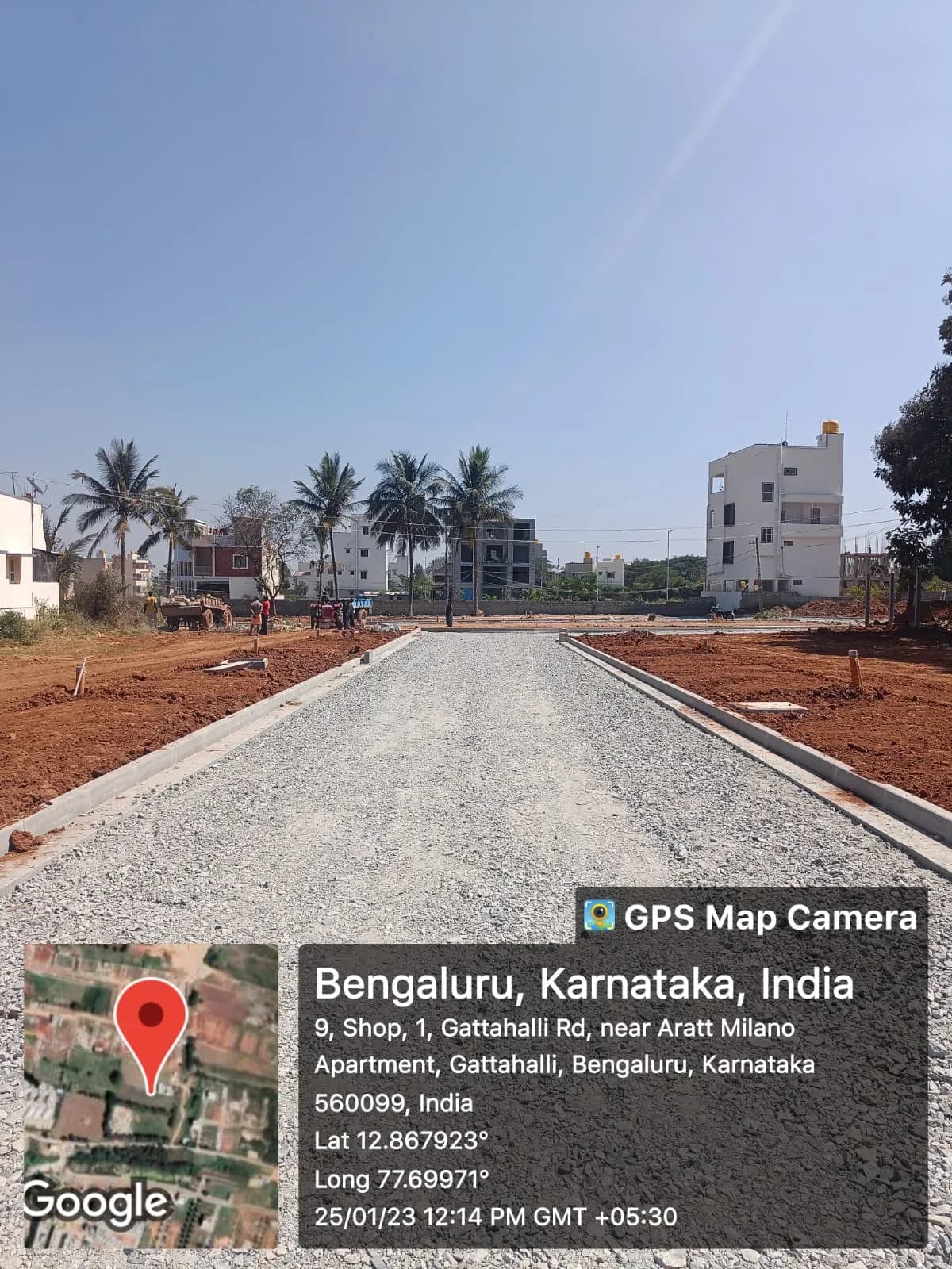 Pionier Daffodil: Site photo filed with Karnataka RERA