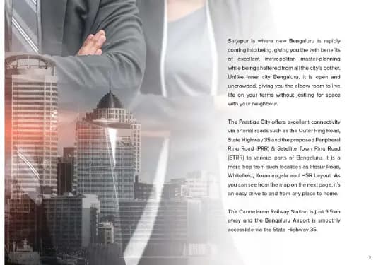 Aston Park @ The Prestige City: Brochure, page 7 (filed with Karnataka RERA)