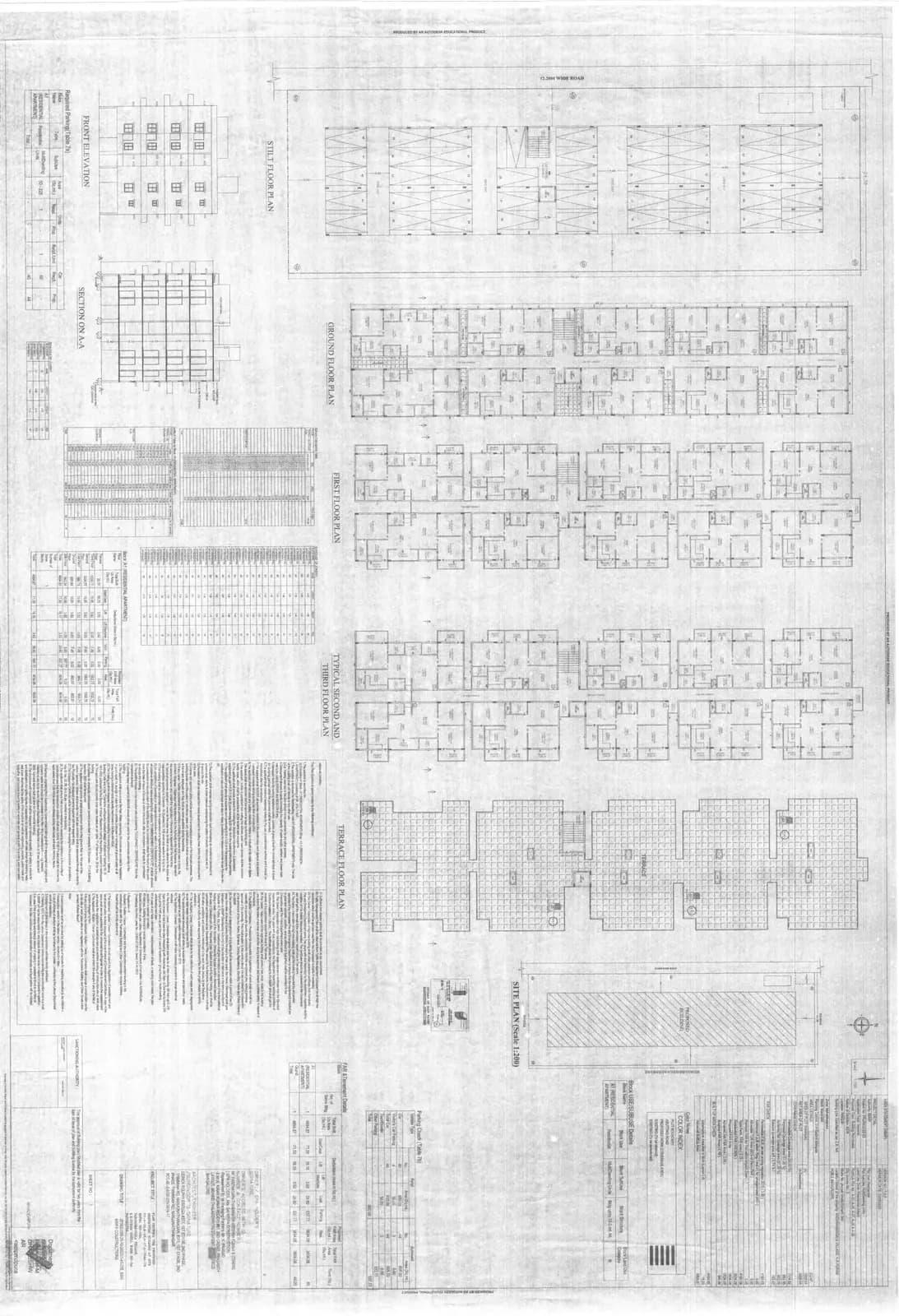 Sai Paadam: Approved Layout Plan (filed with Karnataka RERA)
