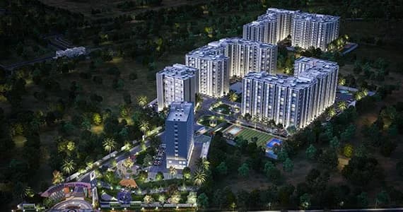 Sattva Aeropolis Phase 2: Tower A exterior view (artist’s impression)