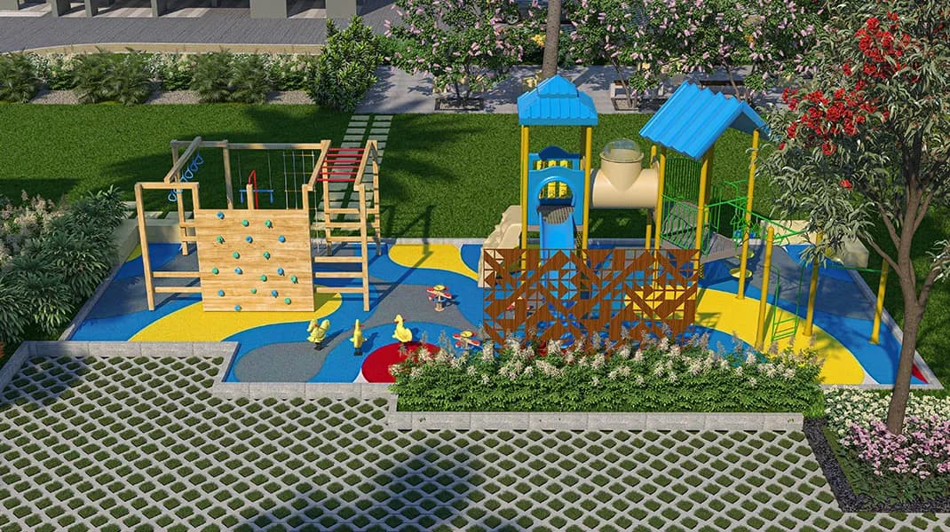 Sattva Aeropolis Phase 2: Aerial view of development (artist’s impression)