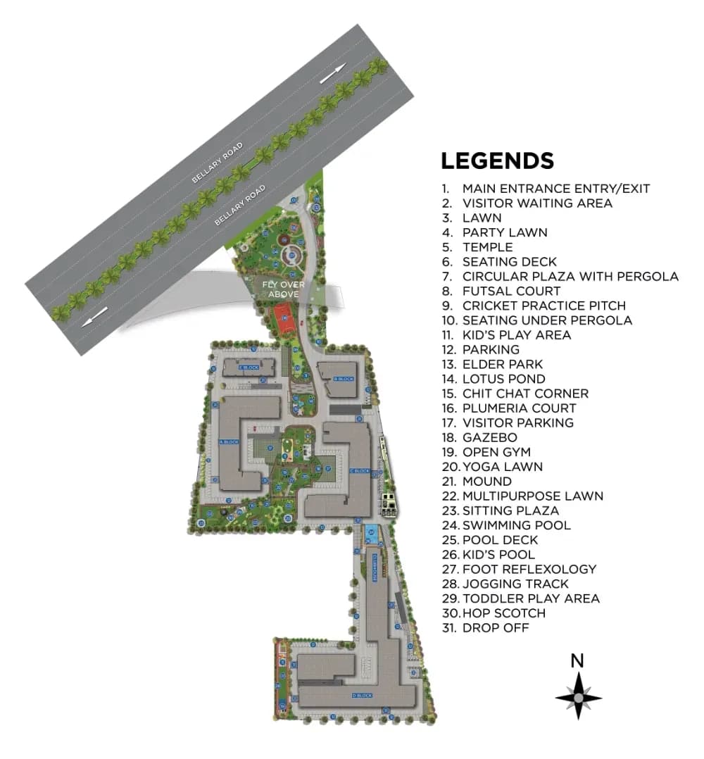 Sattva Aeropolis Phase 2: Outdoor gym amenities (artist’s impression)