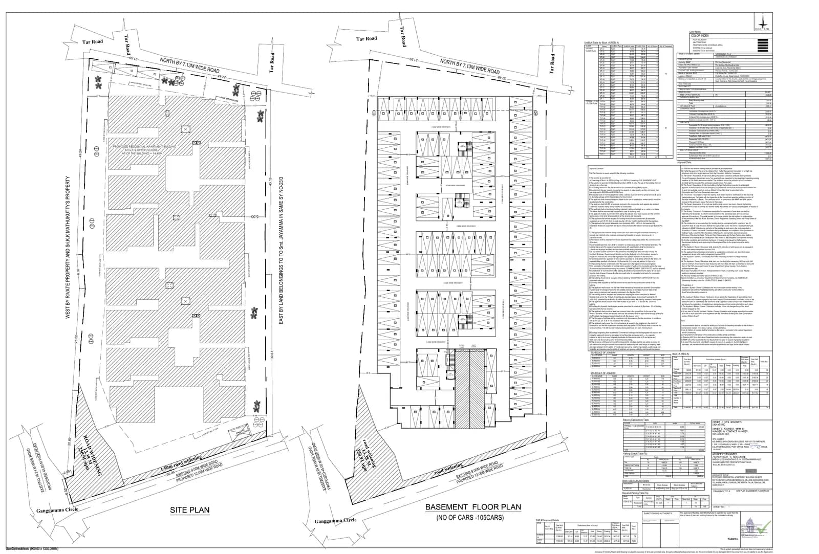 Durga Samrudhi: Approved Layout Plan (filed with Karnataka RERA)