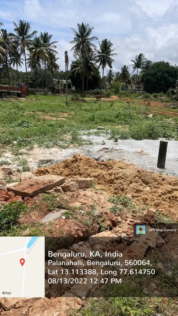 New warrior tower: Site photo filed with Karnataka RERA