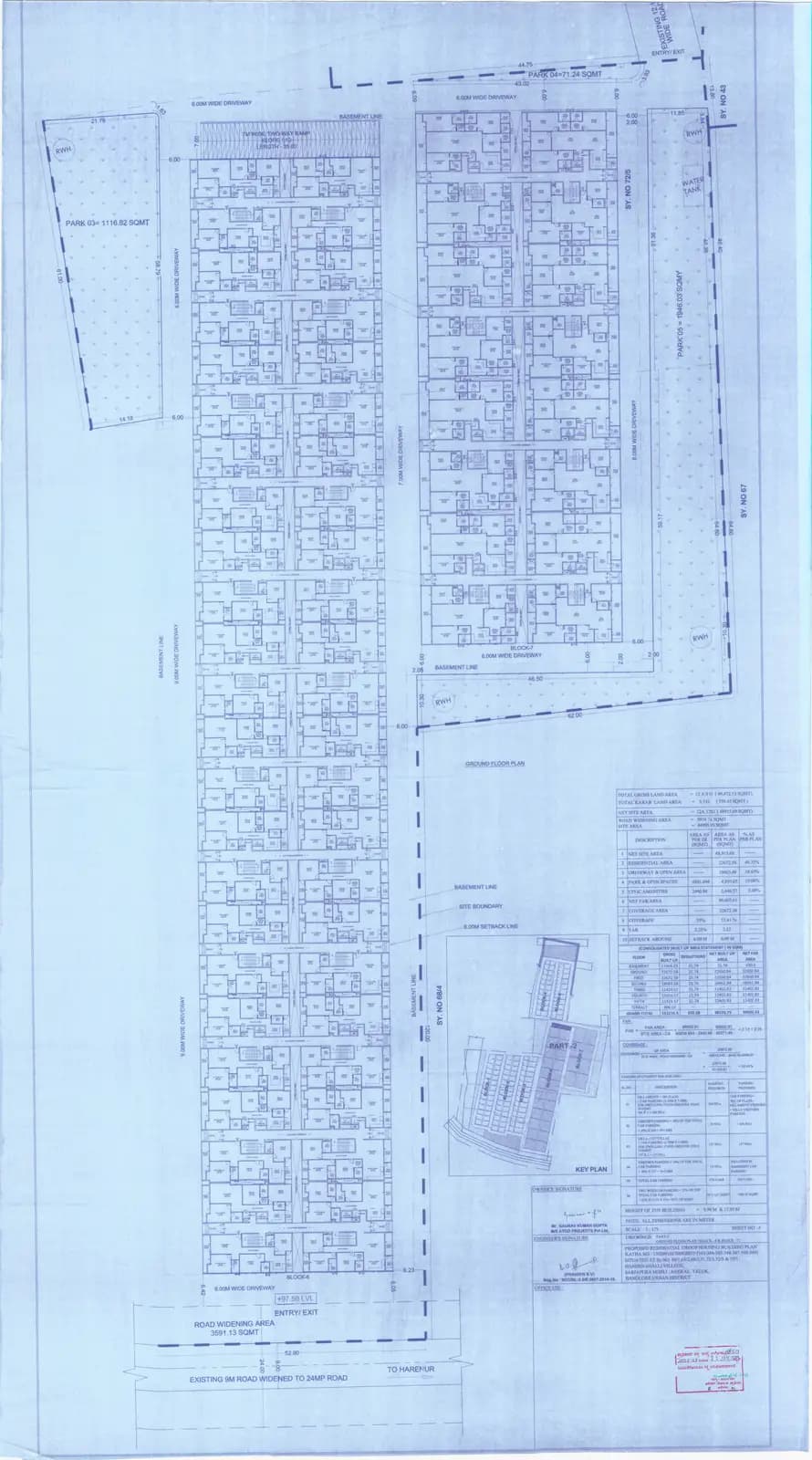 Lavivant: 6A-Ground Floor Plan - Blok 6 & 7 (filed with Karnataka RERA)