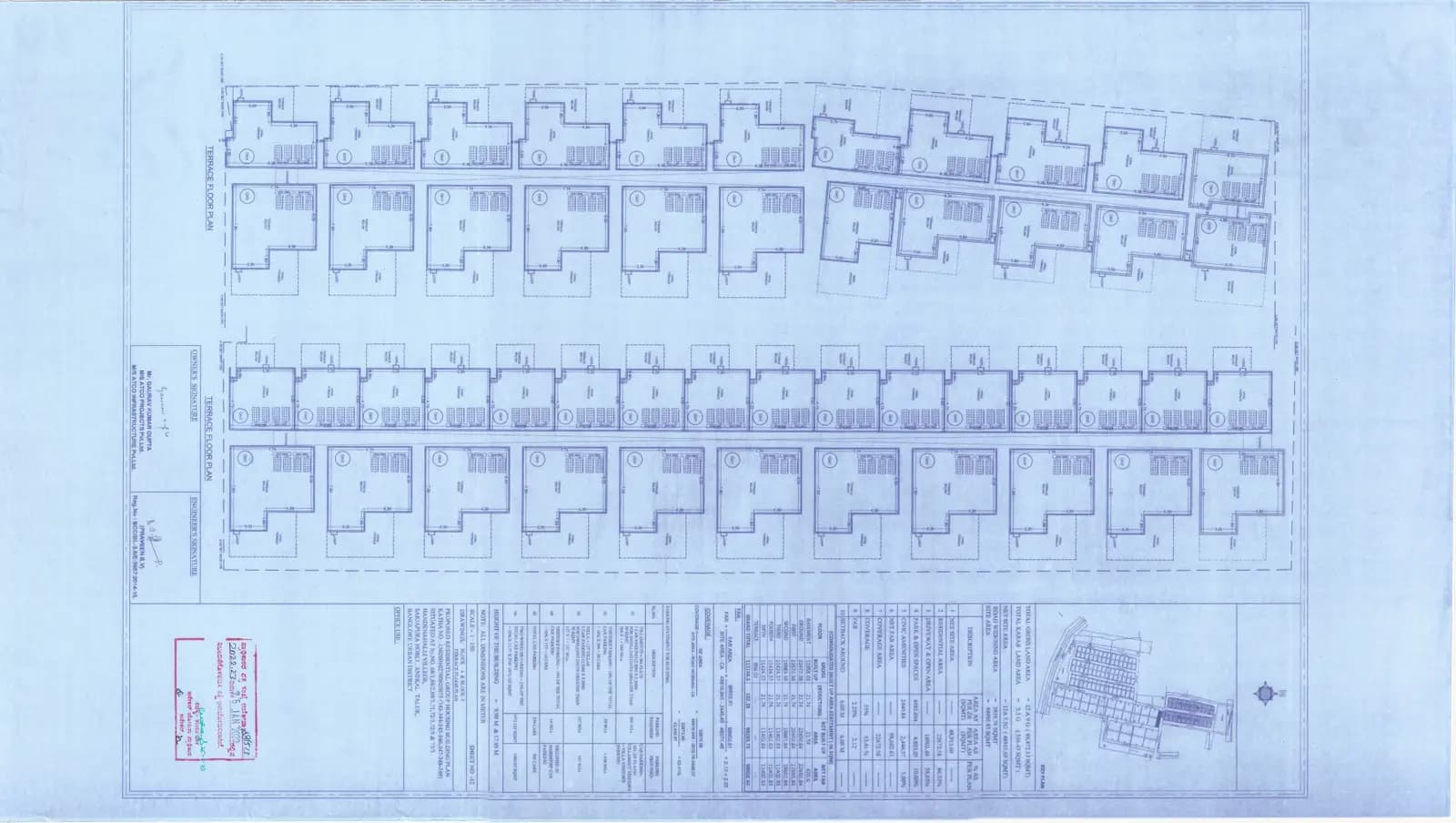 Lavivant: Existing Layout Plan (filed with Karnataka RERA)