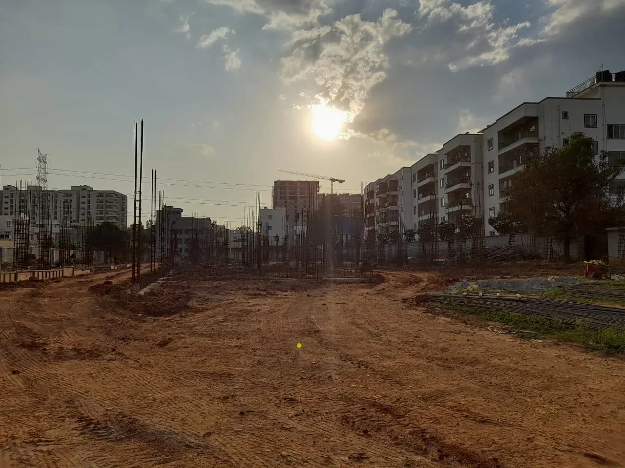 Sai Amogha: Site photo filed with Karnataka RERA