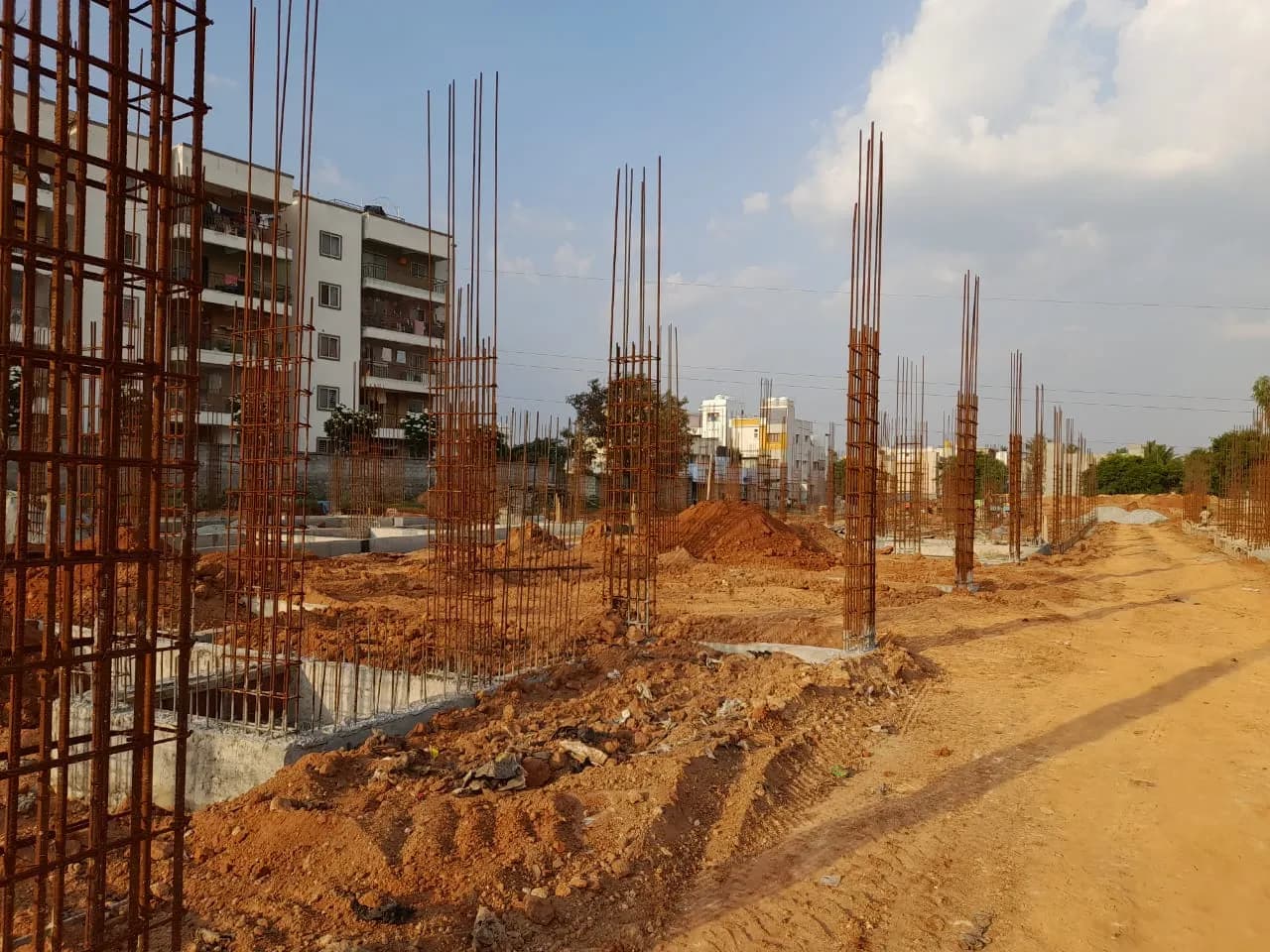 Sai Amogha: Site photo filed with Karnataka RERA