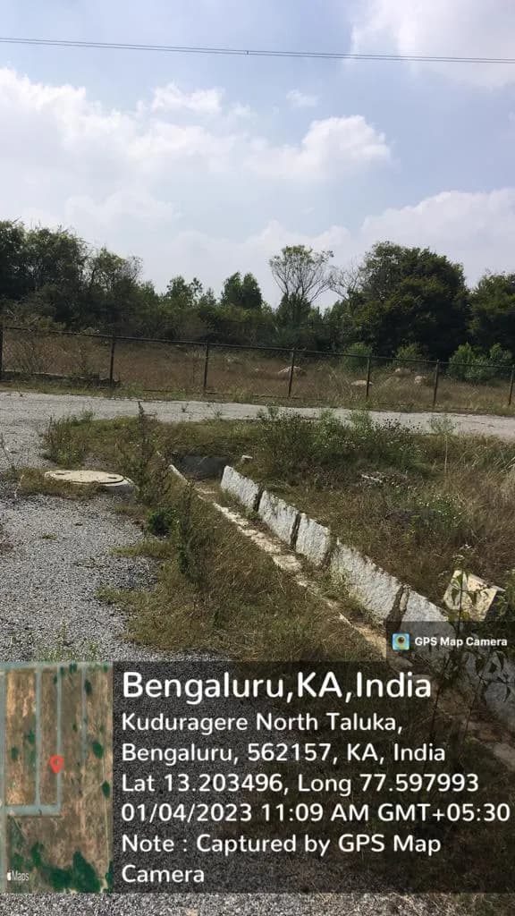 Green Woods Gardens Extension-3a: Site photo filed with Karnataka RERA