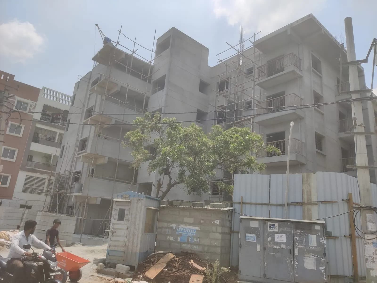 Vruksha Greens: Site photo filed with Karnataka RERA