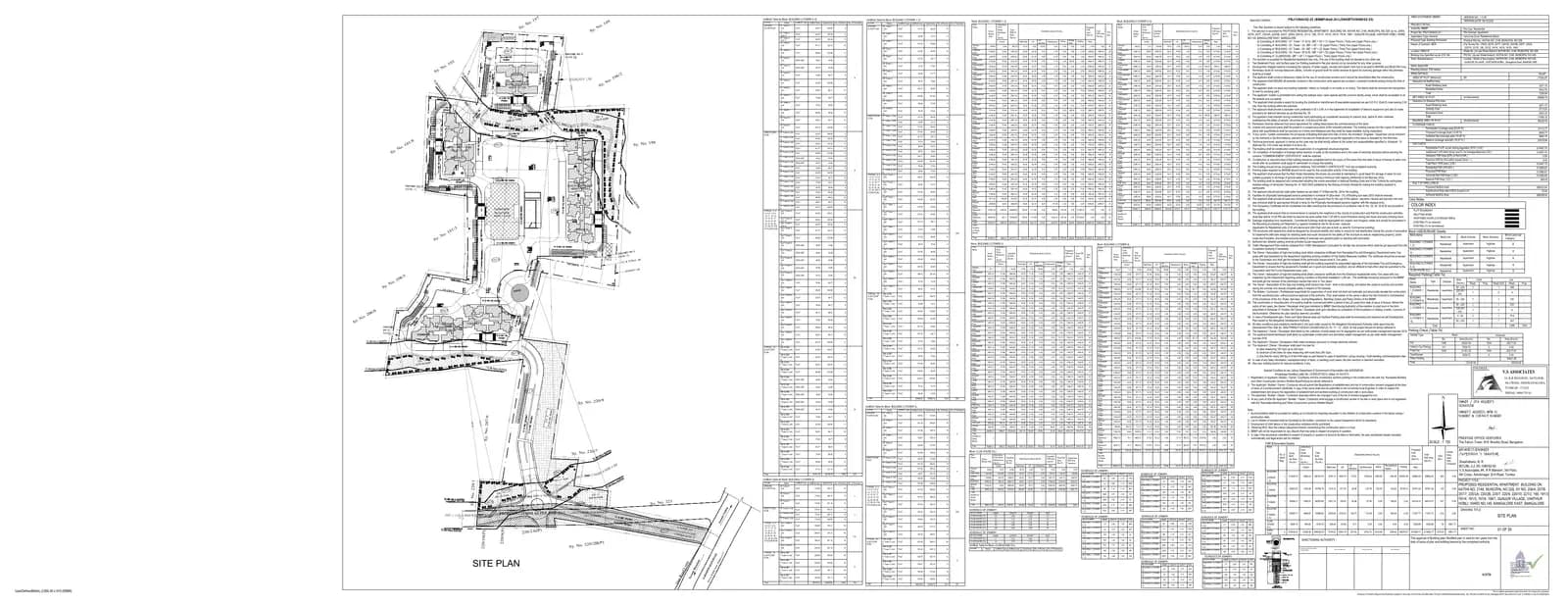 Prestige Lavender Fields: Approved Layout Plan (filed with Karnataka RERA)