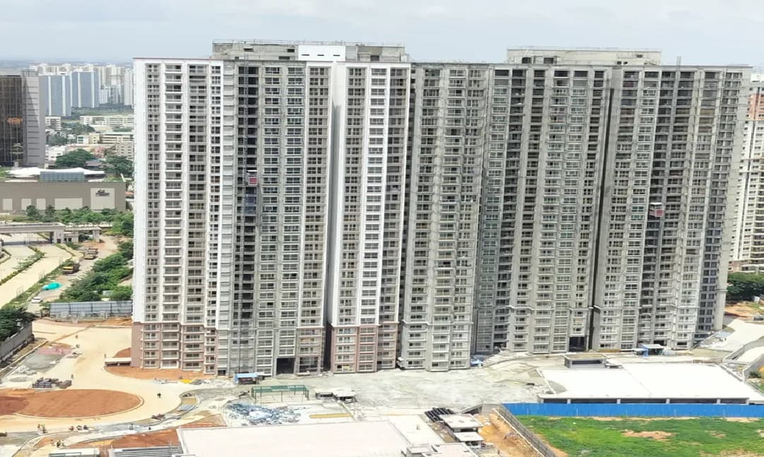 Prestige Lavender Fields: Site photo filed with Karnataka RERA