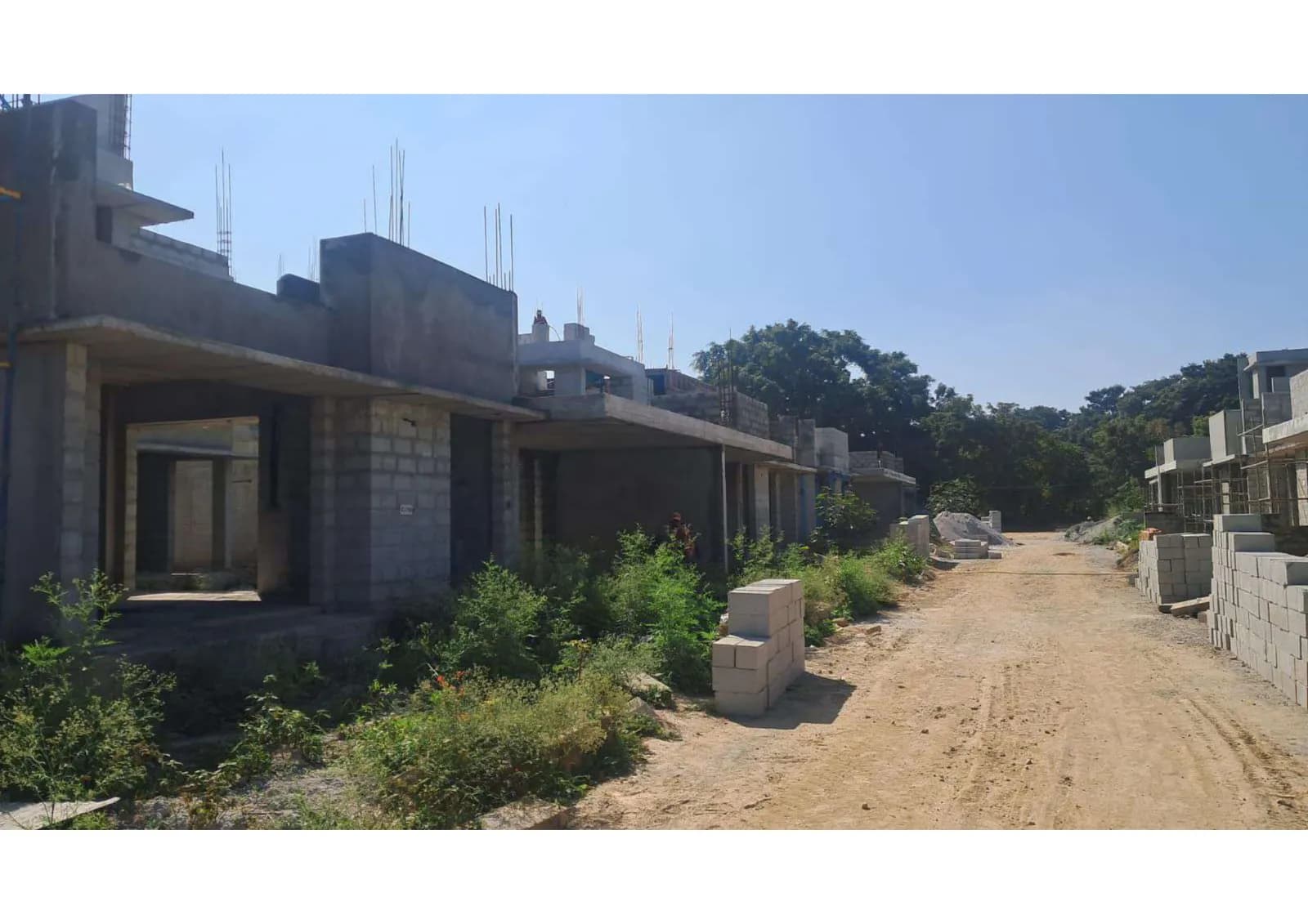 Sterling Villa Grande: Site photo filed with Karnataka RERA