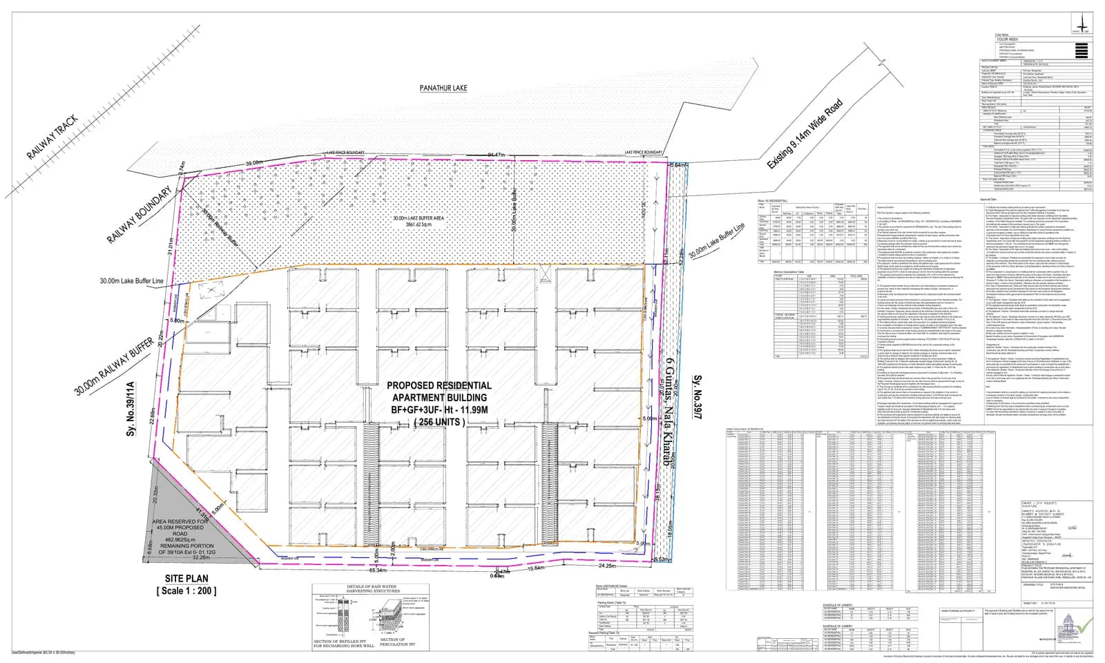Sree Urban Orchids: Approved Layout Plan (filed with Karnataka RERA)