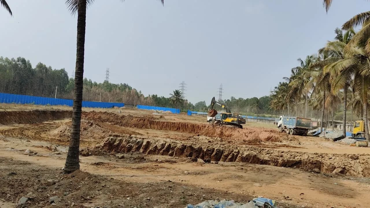 Sree Urban Orchids: Site photo filed with Karnataka RERA