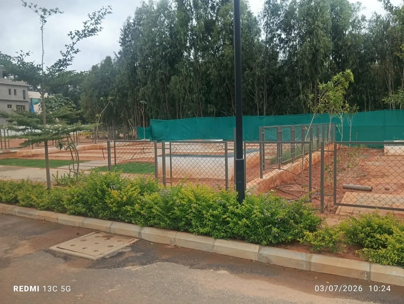 Adarsh Euphoria: Site photo filed with Karnataka RERA