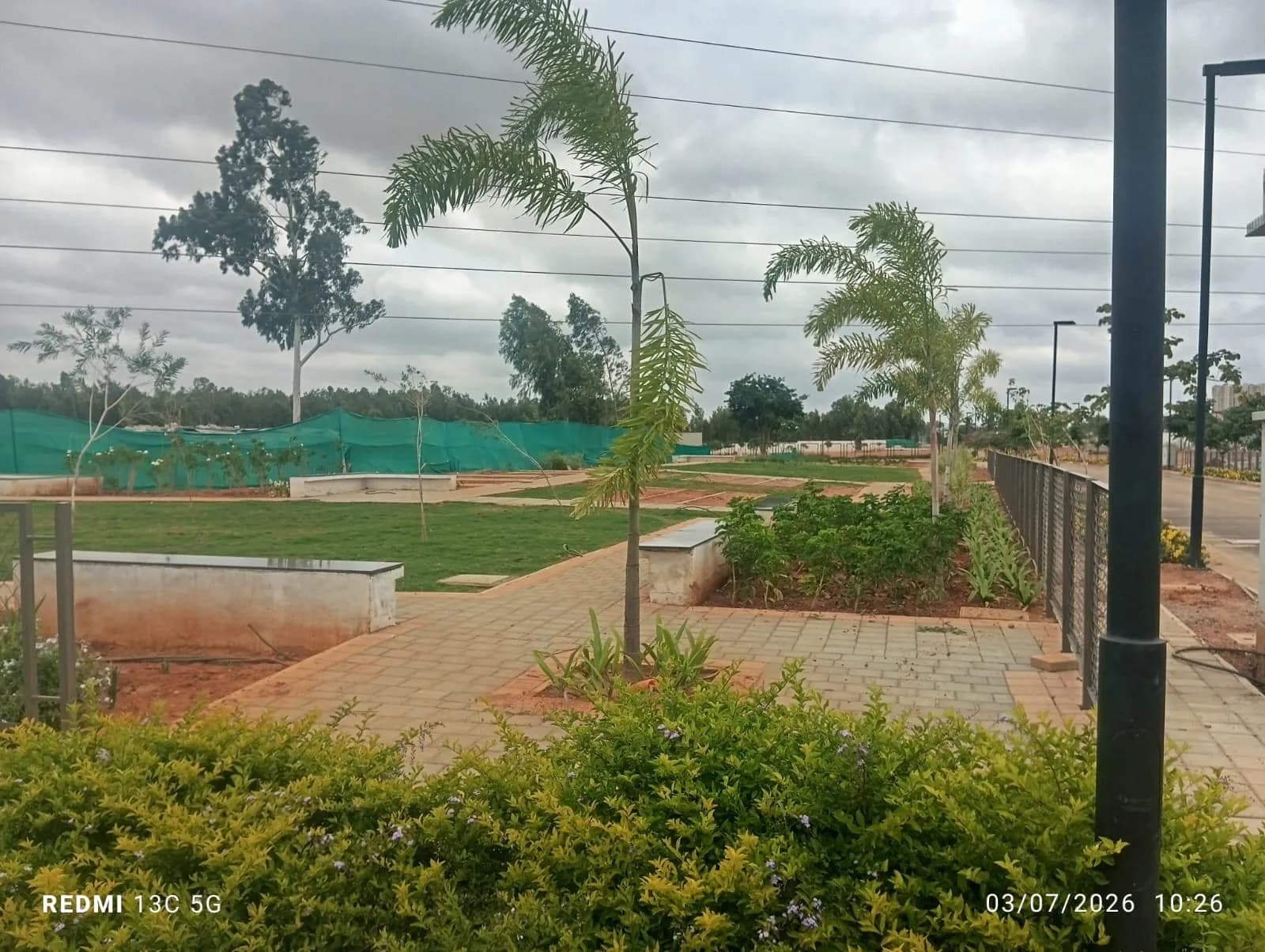 Adarsh Euphoria: Site photo filed with Karnataka RERA