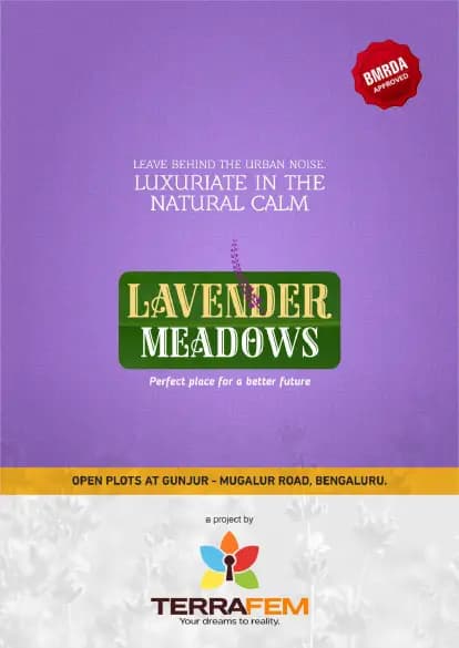 Lavender Meadows: Brochure, page 1 (filed with Karnataka RERA)