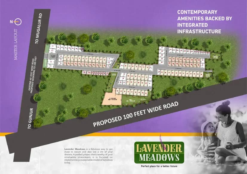 Lavender Meadows: Brochure, page 3 (filed with Karnataka RERA)