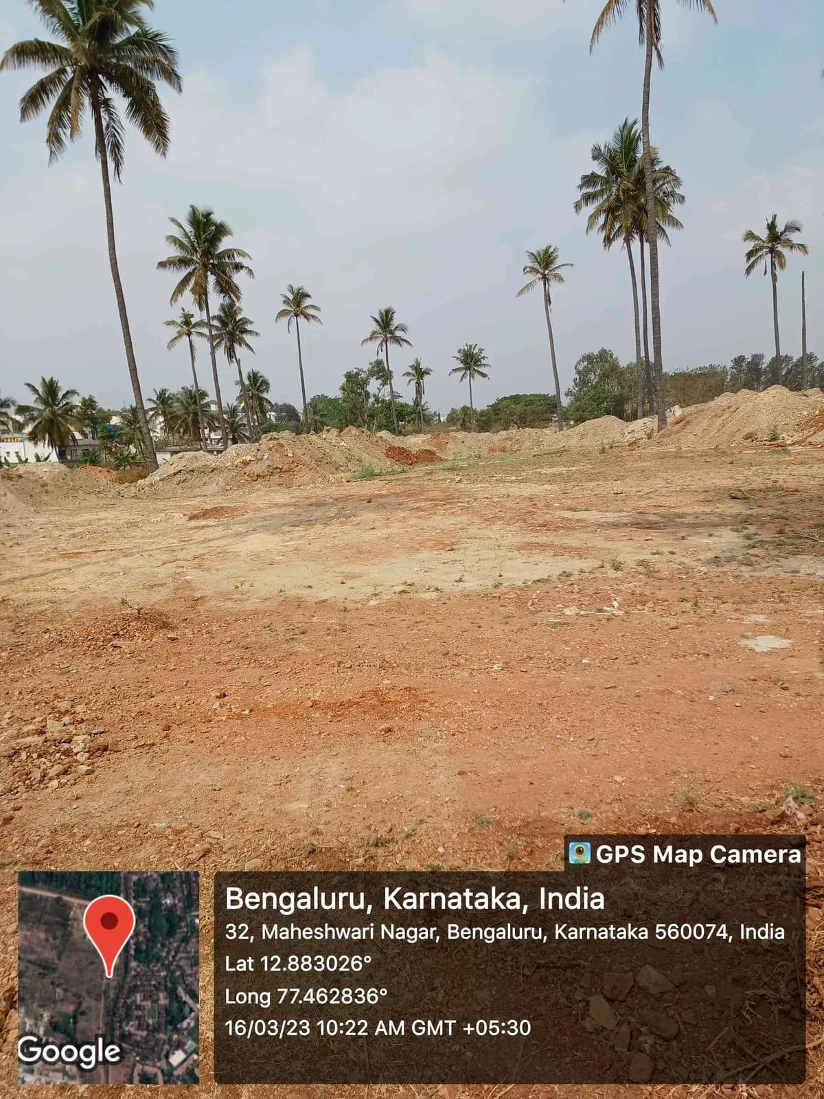 Good Earth Octave: Site photo filed with Karnataka RERA