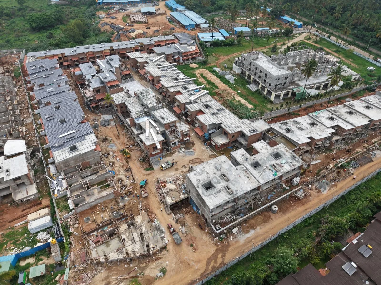 Good Earth Octave: Site photo filed with Karnataka RERA