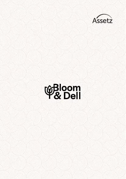 Assetz Bloom & Dell: E-Brochure_Tower CD, page 1 (filed with Karnataka RERA)