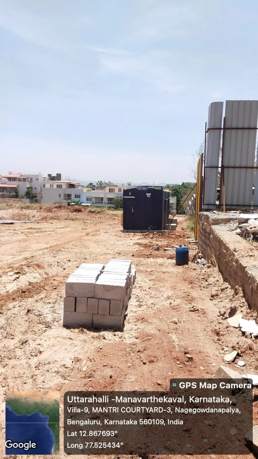 Casagrand Zaiden: Site photo filed with Karnataka RERA