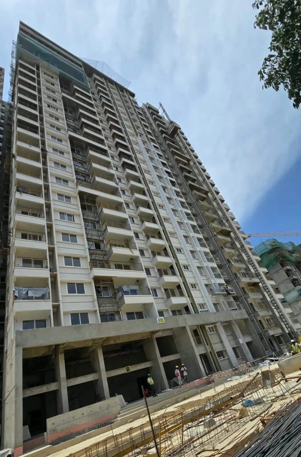 DNR Parklink: Site photo filed with Karnataka RERA