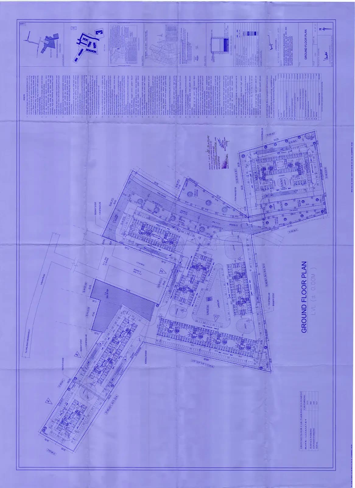 Adarsh Tropica: GROUND FLOOR PLAN_compressed (filed with Karnataka RERA)