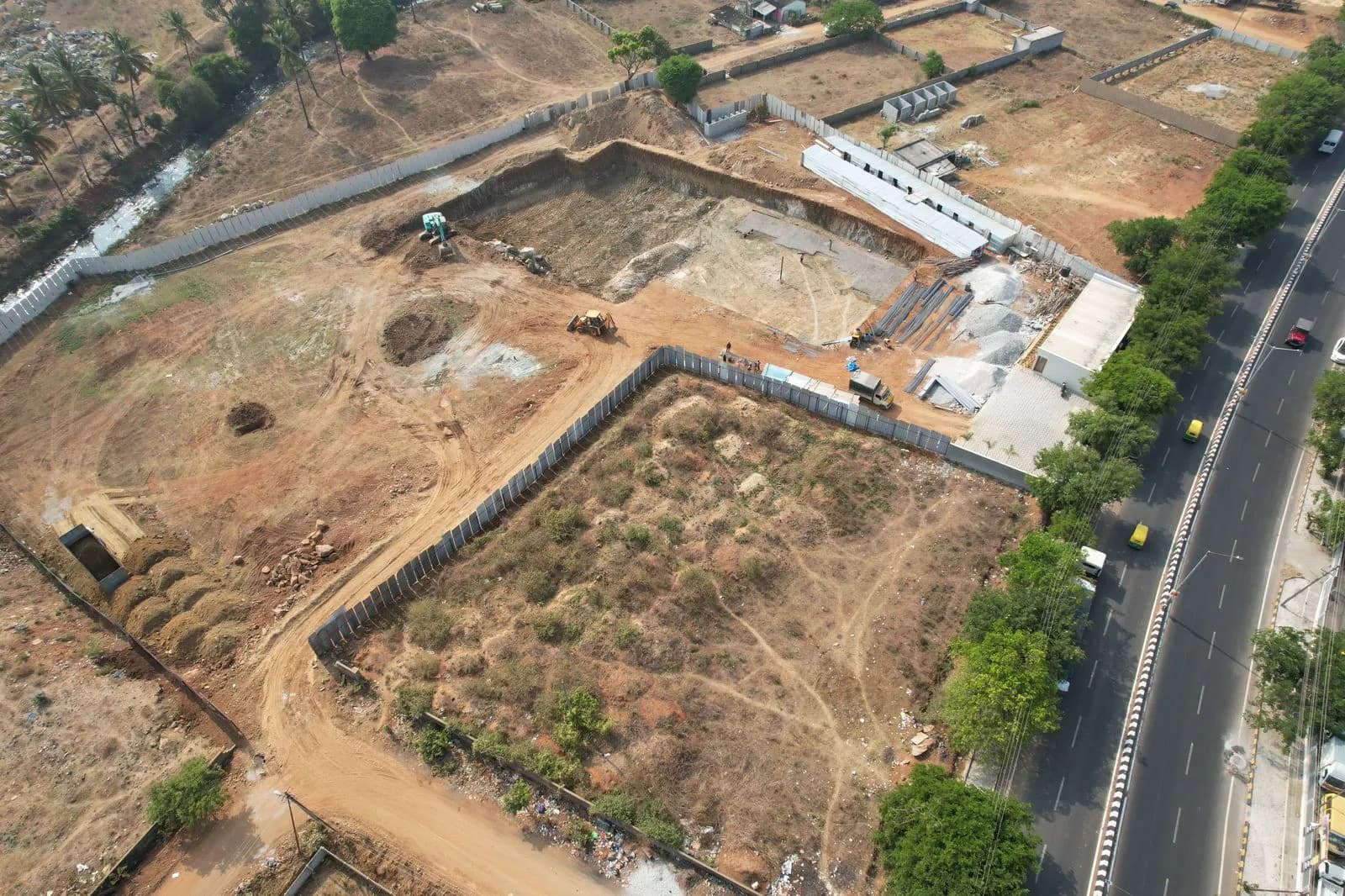 Elegant Hermitage: Site photo filed with Karnataka RERA