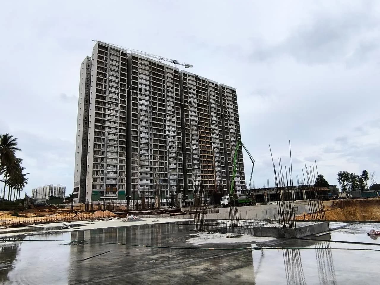 Adarsh Welkin Park: Site photo filed with Karnataka RERA