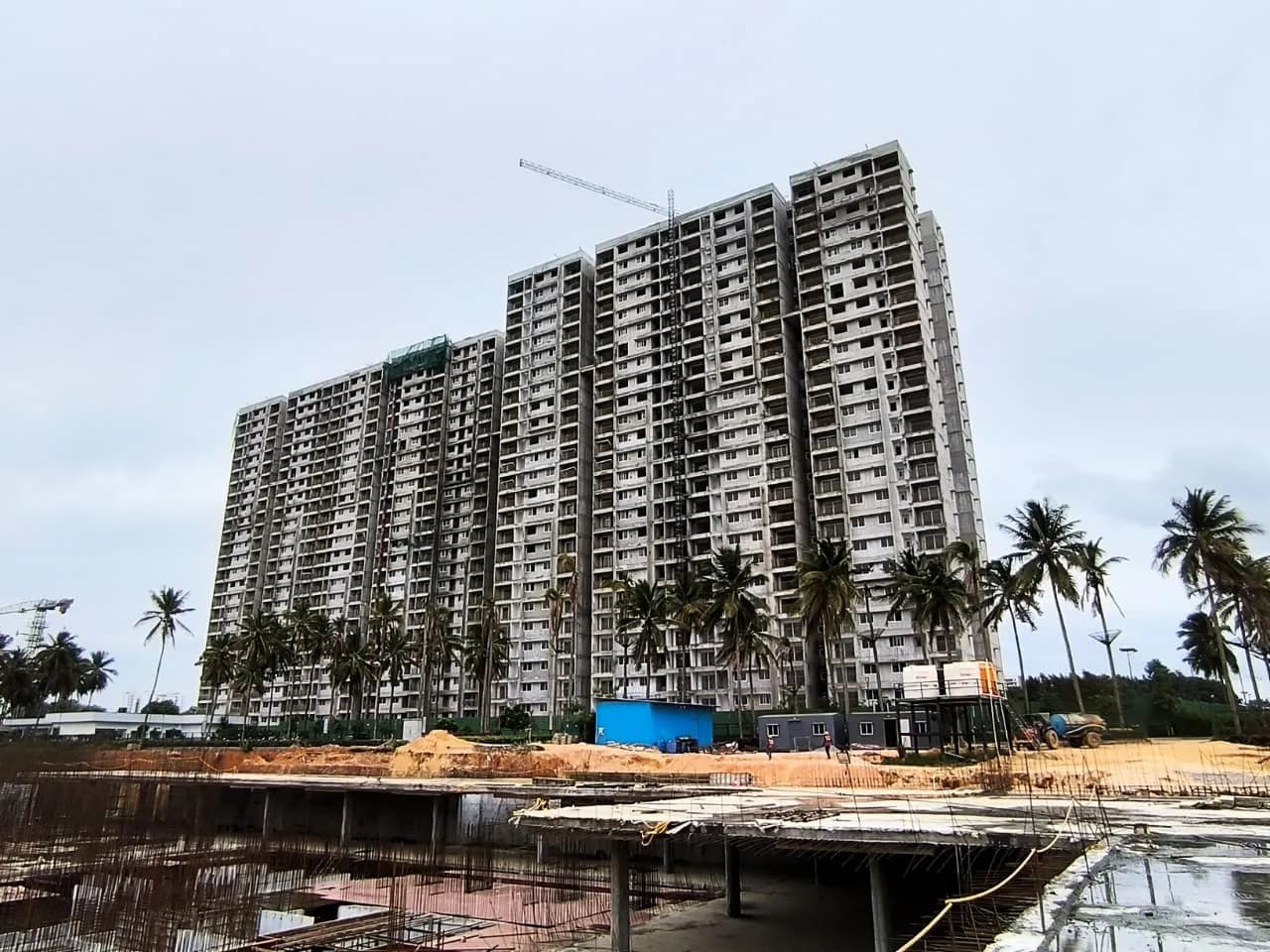Adarsh Welkin Park: Site photo filed with Karnataka RERA