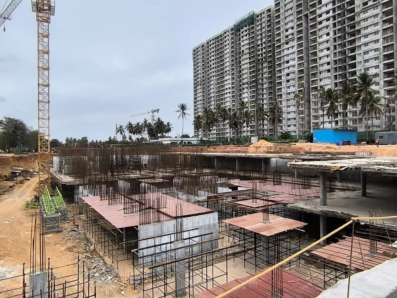 Adarsh Welkin Park: Site photo filed with Karnataka RERA