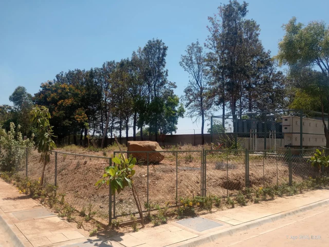 The Earth: Site photo filed with Karnataka RERA