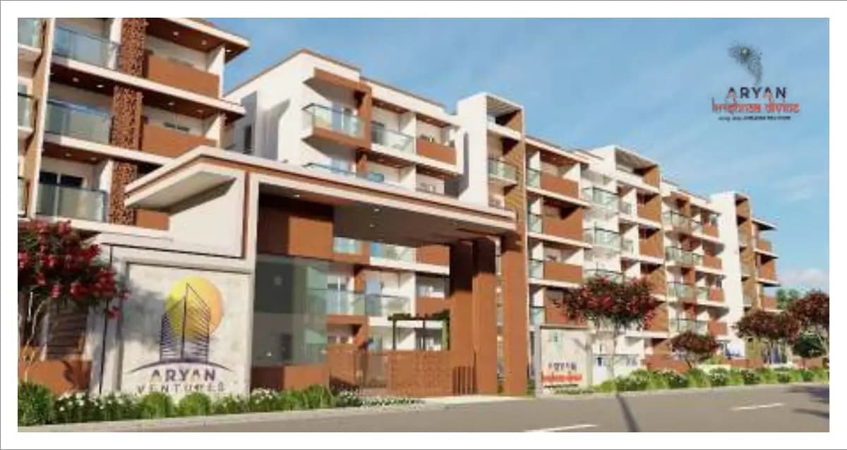 Aryan Krishnaa Divine: Brochure, page 3 (filed with Karnataka RERA)