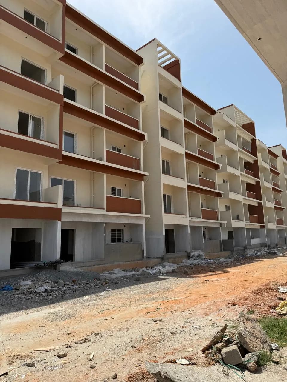 Aryan Krishnaa Divine: Site photo filed with Karnataka RERA