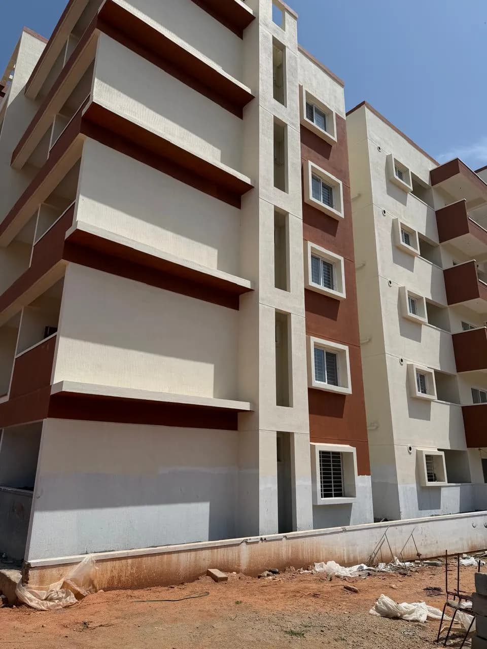 Aryan Krishnaa Divine: Site photo filed with Karnataka RERA