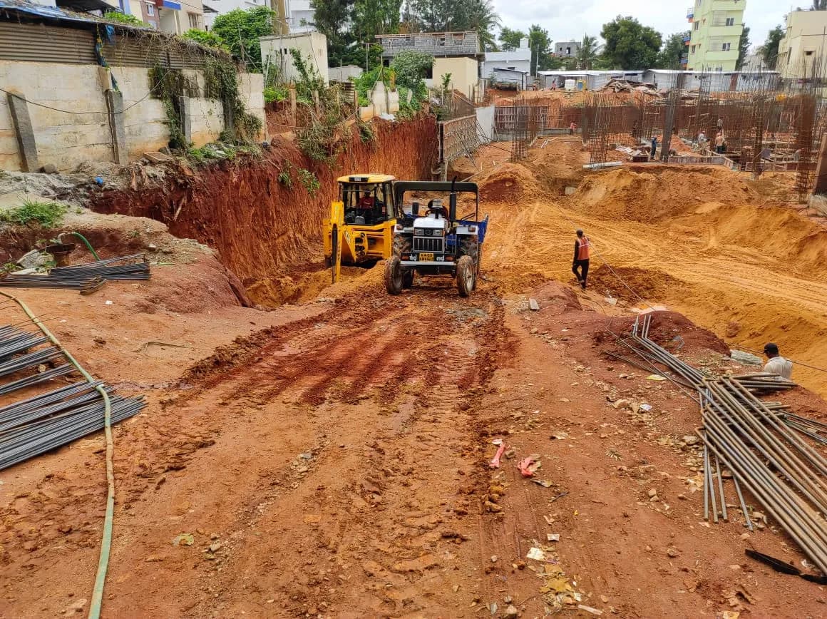 Soven Sachi: Site photo filed with Karnataka RERA
