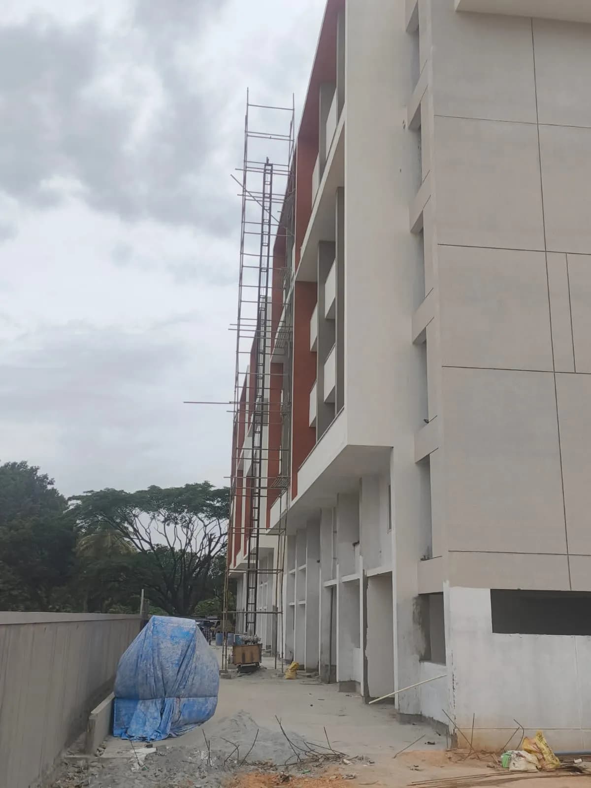 Soven Sachi: Site photo filed with Karnataka RERA