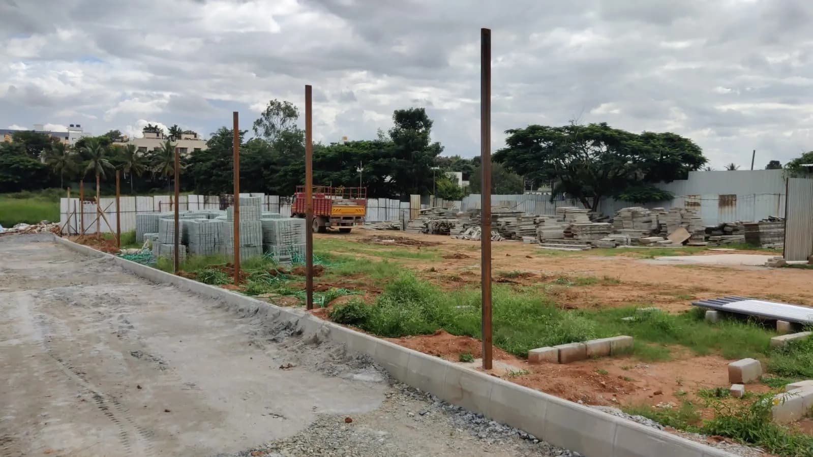 Concorde Antares: Site photo filed with Karnataka RERA