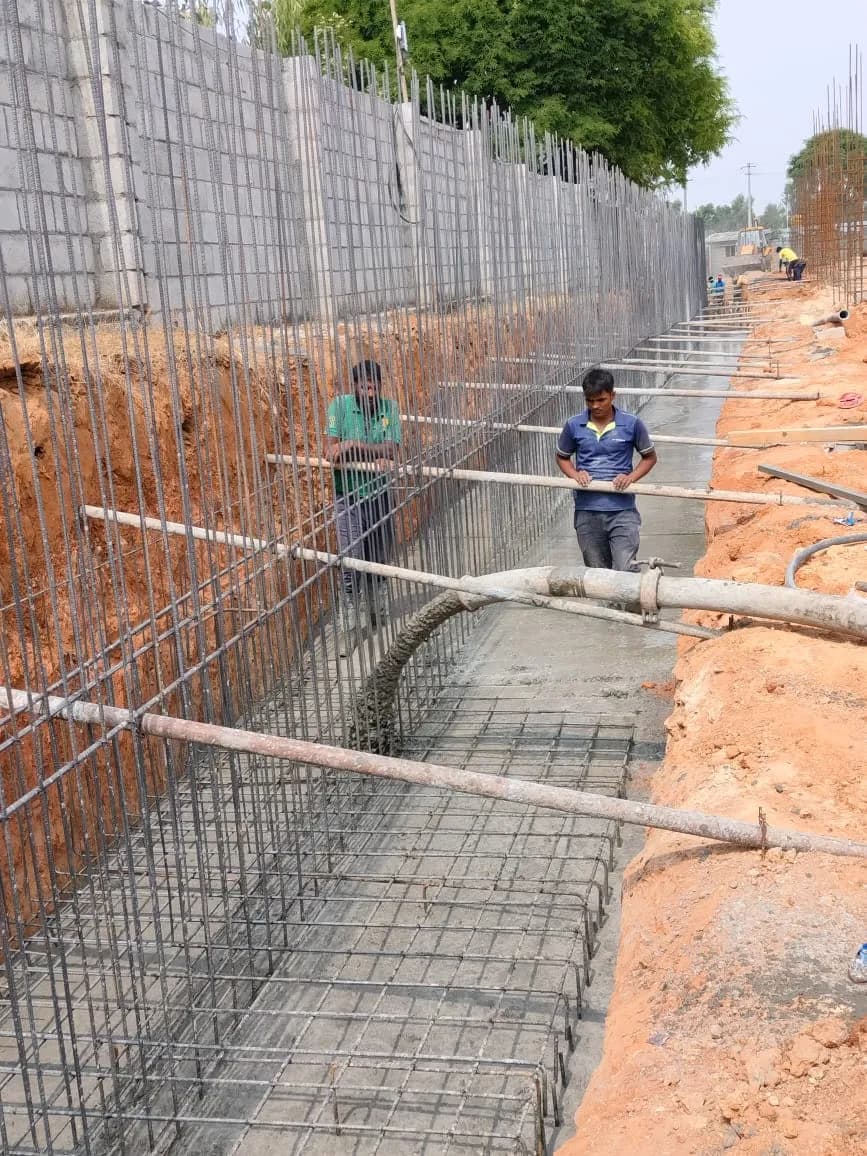 VRR Green Crest: Site photo filed with Karnataka RERA