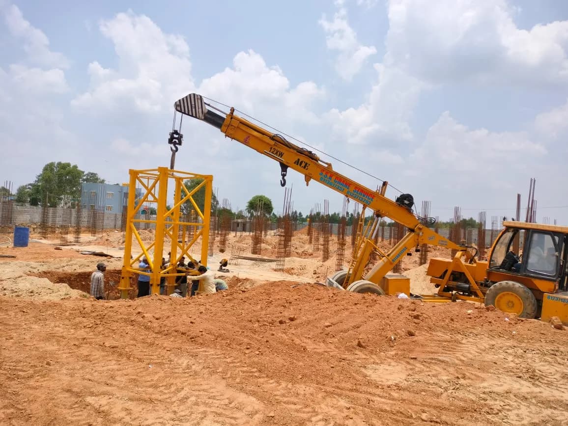VRR Green Crest: Site photo filed with Karnataka RERA