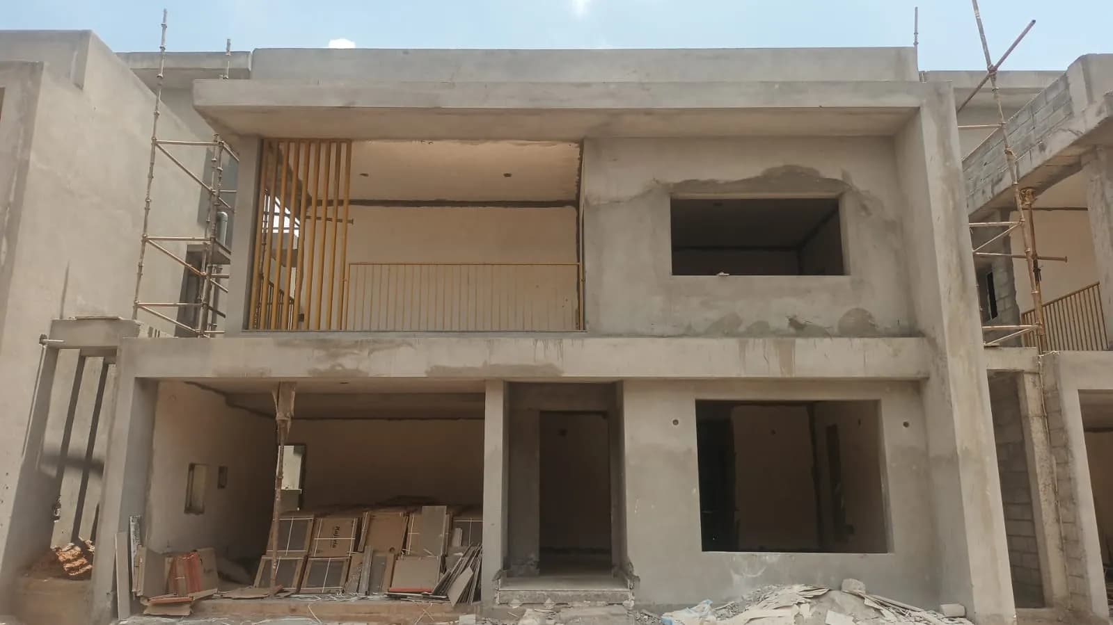 Adarsh Welkin Park Villas: Site photo filed with Karnataka RERA