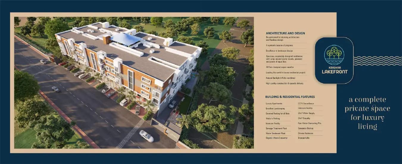 Krishna Lakefront: Brochure, page 3 (filed with Karnataka RERA)