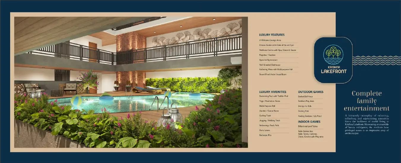 Krishna Lakefront: Brochure, page 8 (filed with Karnataka RERA)