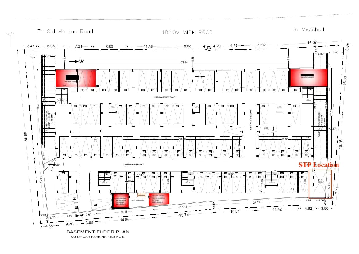 Krishna Lakefront: STP Demarcation.pdf (filed with Karnataka RERA)